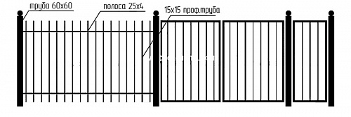 Забор сварной СЗ-2